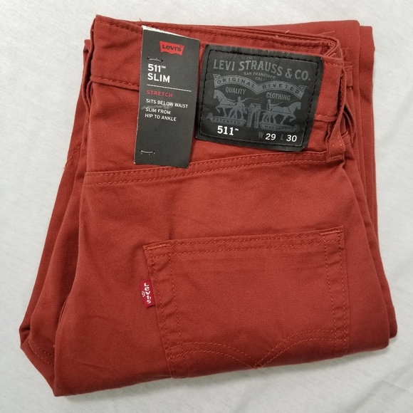 Levi's 511 Slim Premium Fit Stretch 29x30 - Picture 5 of 8